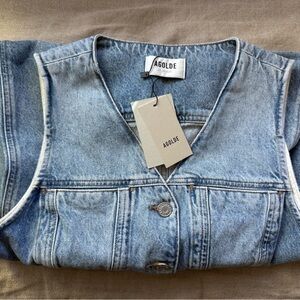 Agolde Women's Light Blue Denim Dress